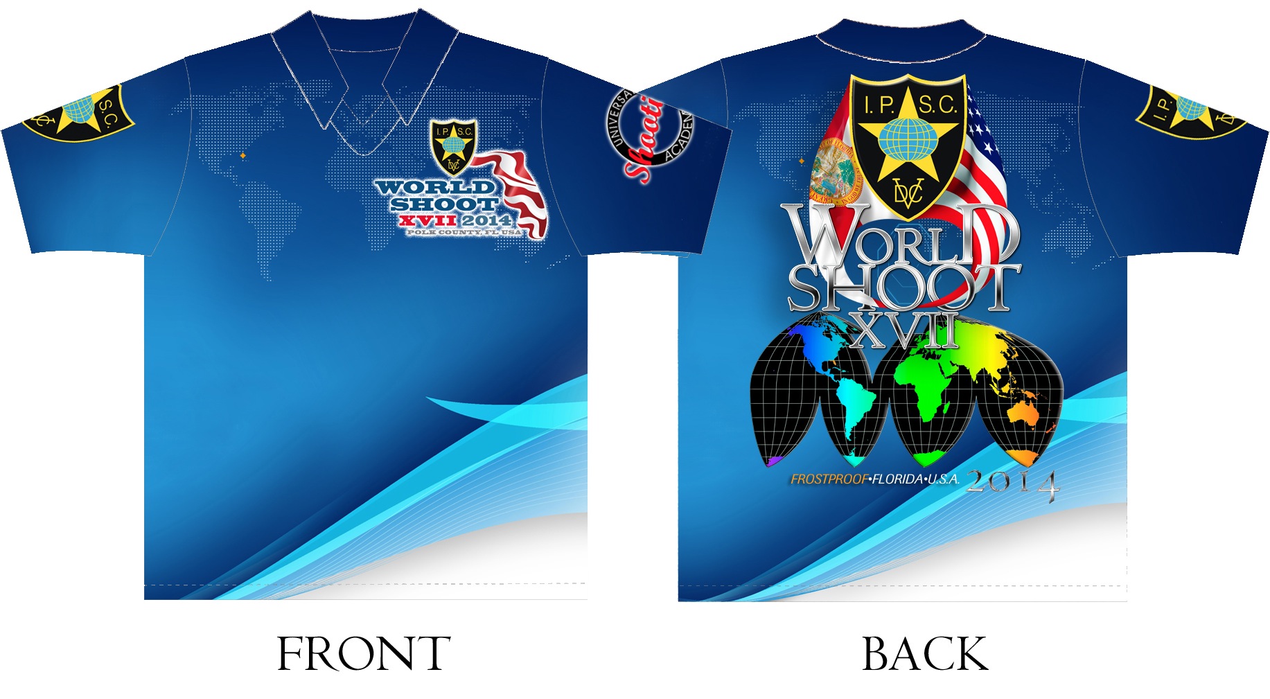 WORLD SHOOT XVII 2014 CAMISA NEW ART